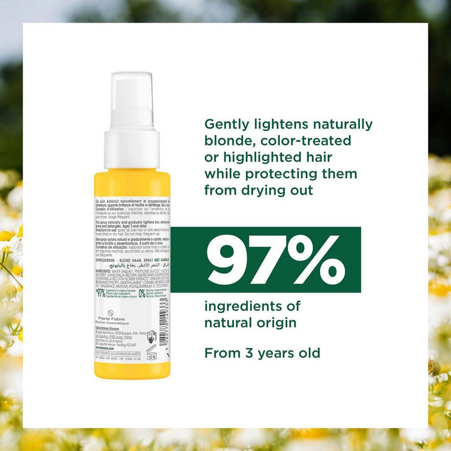 KLORANE Camomille Spray éclaircissant 