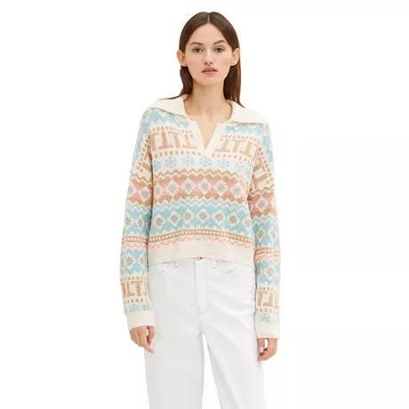 TOM TAILOR Denim  Pullover Multicolor
