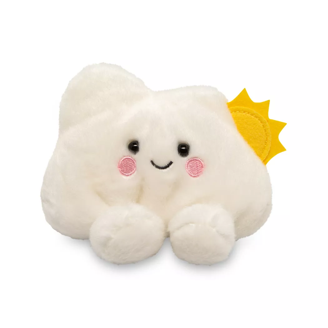 Aurora - Palm Pals Plüschfigur, 13cm, Grau