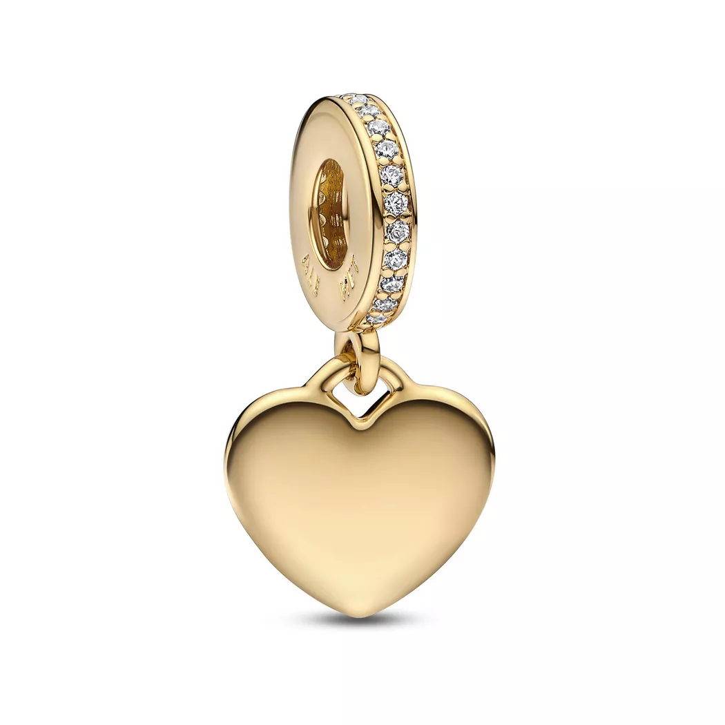 Pandora - Charm,  Moments, One Size, Goldfarben