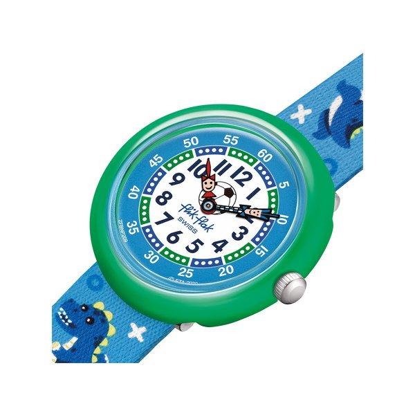flik-flak SOCCEROZAURUS Horloge analogique 