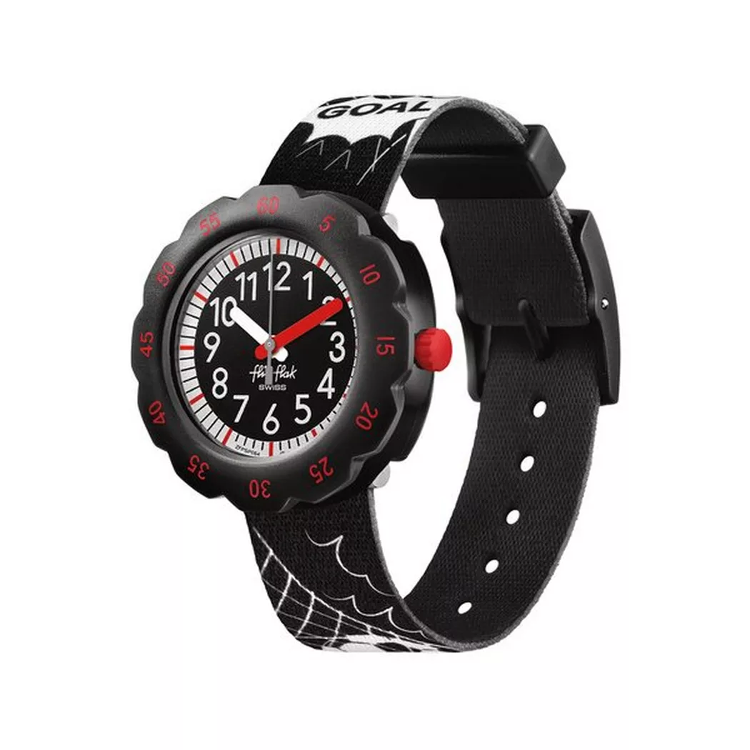 flik-flak - Analoguhr, Goal!, 34mm, Black