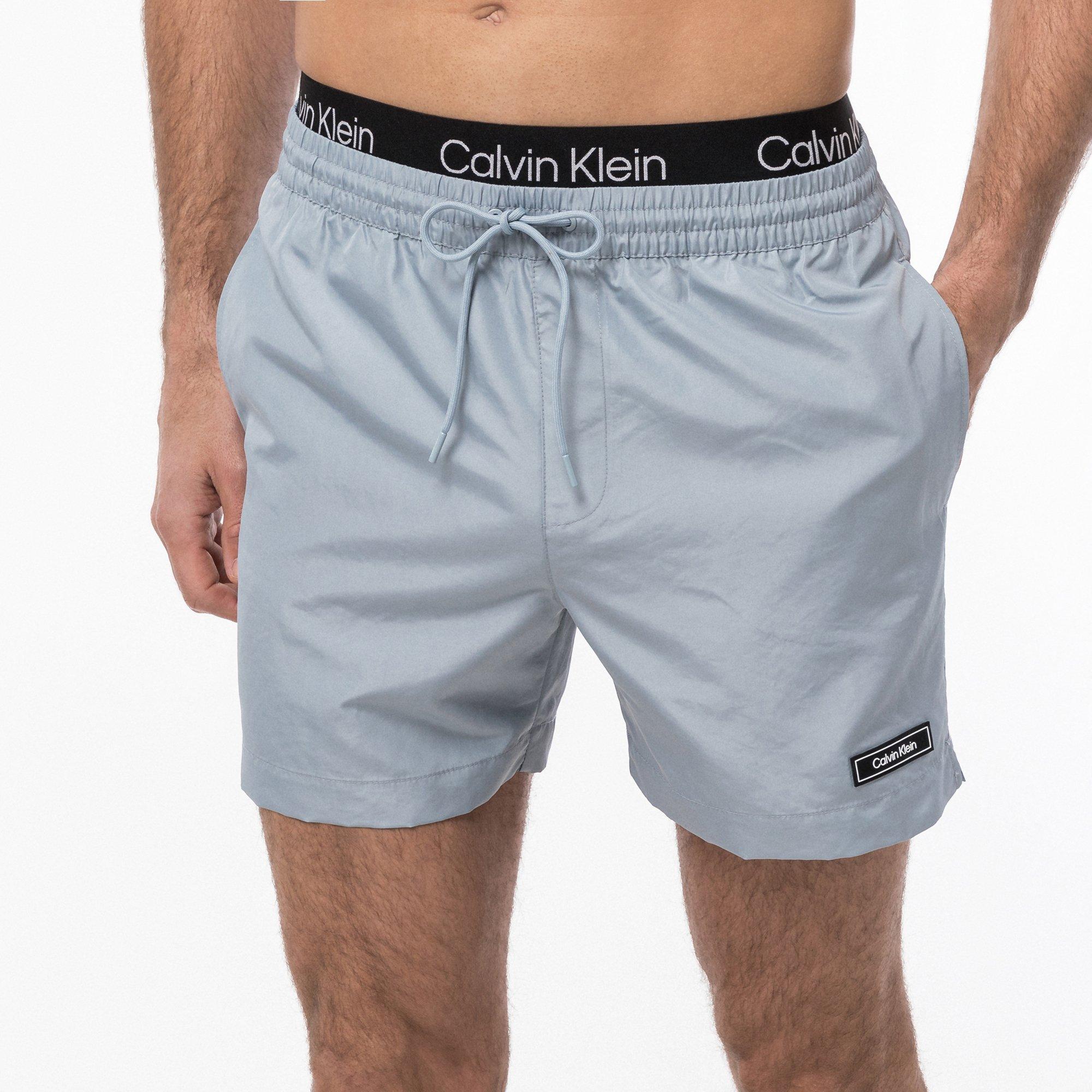 Image of Badeshorts Herren Grau-Blau M