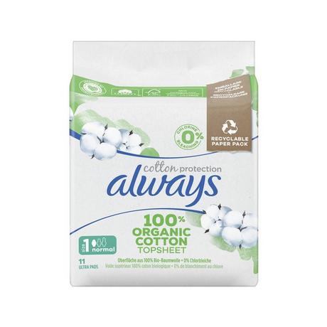 always  Serviettes hygiéniques Cotton Protection Ultra Normal 