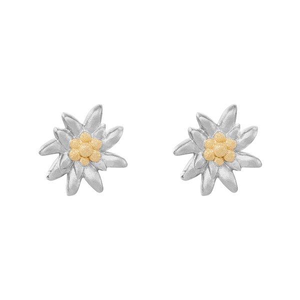 Swiss Edelweiss Edelweiss Boucles d'oreilles 