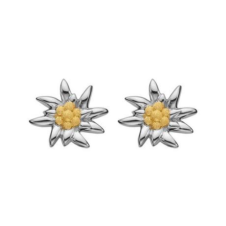 Swiss Edelweiss Edelweiss Boucles d'oreilles 