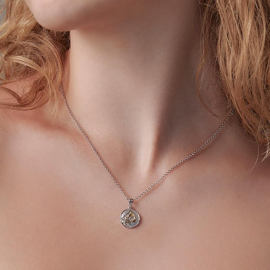 Swiss Edelweiss Matterhorn Collier avec pendentif 