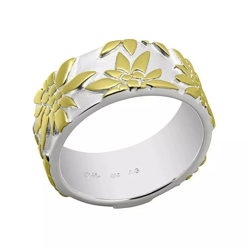Swiss Edelweiss - Ring, 54, Silber