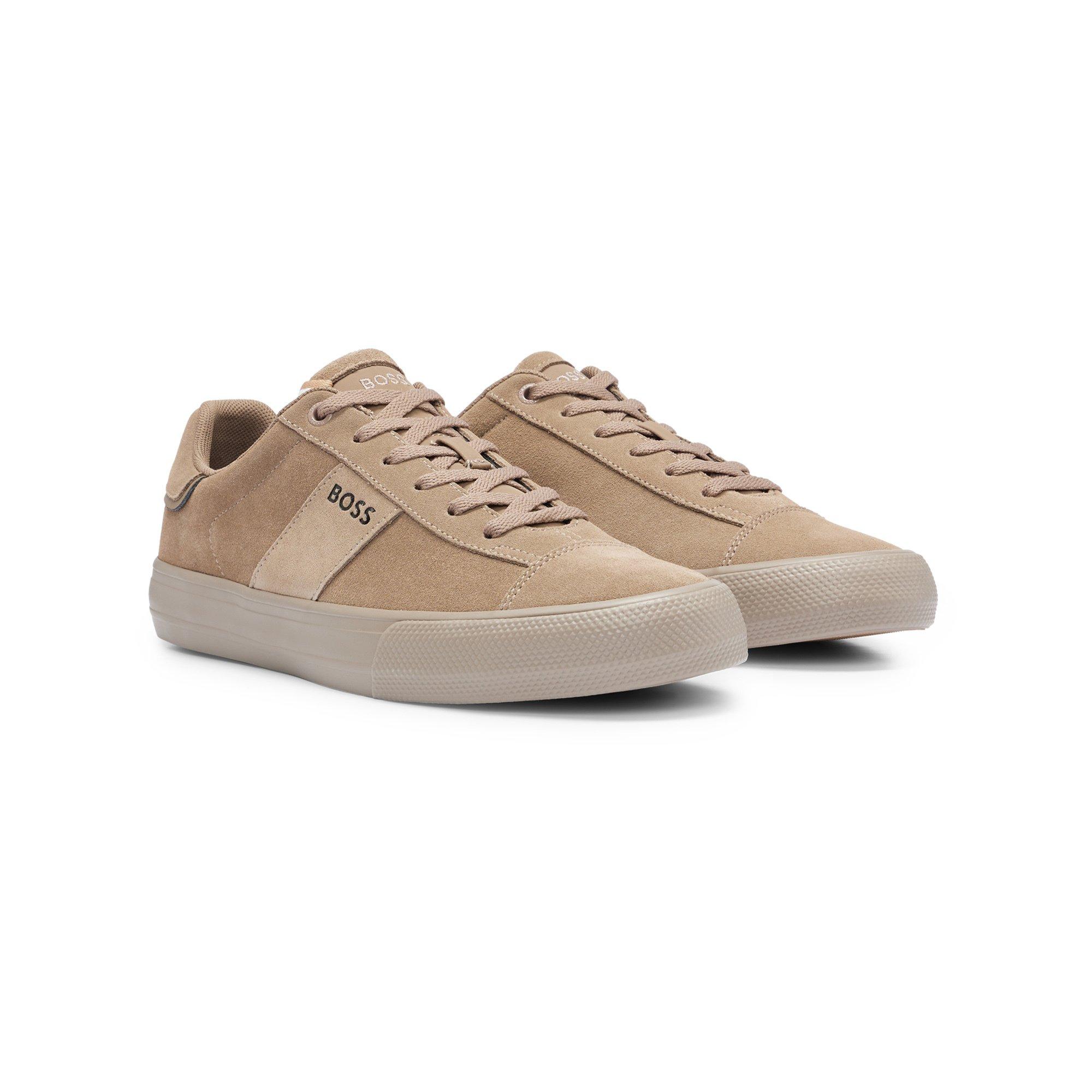 BOSS Aiden_Tenn_wcv, Scarpe da Ginnastica Donna, Bianco 100, 41 EU