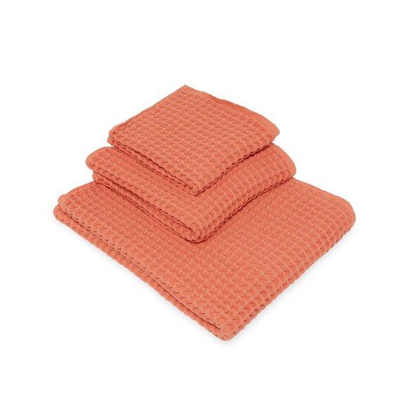 Manor Duschtuch Mykonos Waffle Orange
