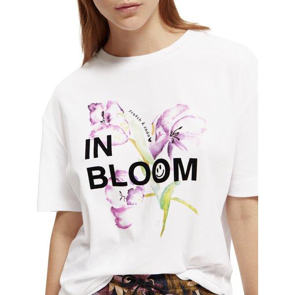 Maison Scotch  T-Shirt a maniche corte Bianco
