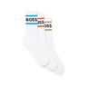 BOSS 3P Rib Stripe CC Triopack, wadenlange Socken 