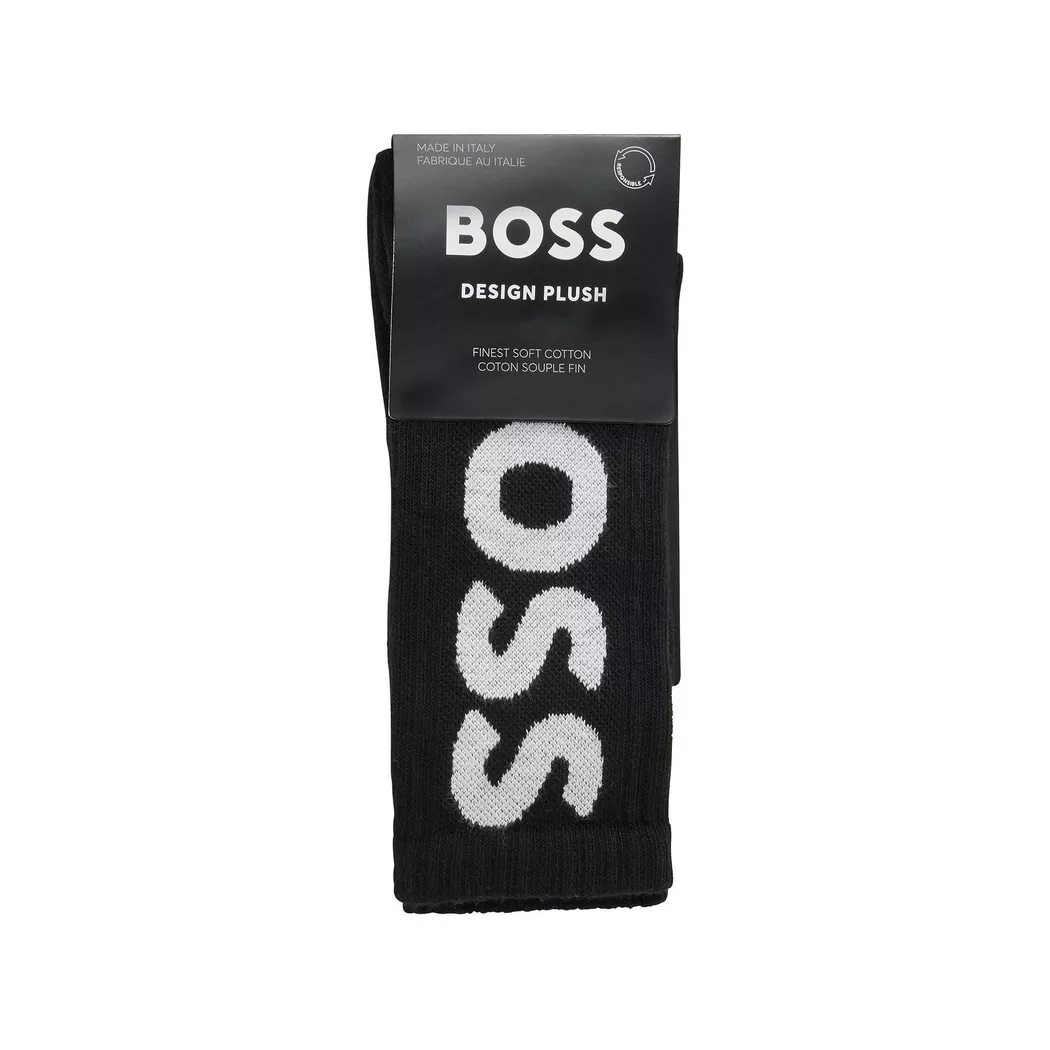 Boss - Wadenlange Socken, für Herren, Black, Größe 39-42
