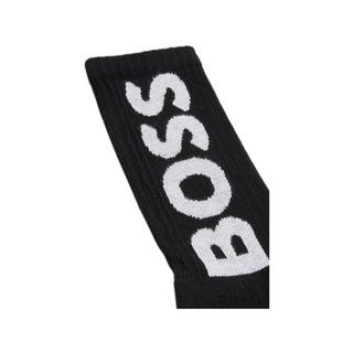 BOSS QS Rib Logo CC Wadenlange Socken  