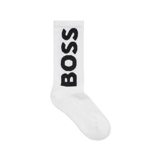 BOSS QS Rib Logo CC Wadenlange Socken  
