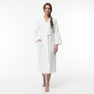Manor Mykonos Waffle Unisex Bademantel  