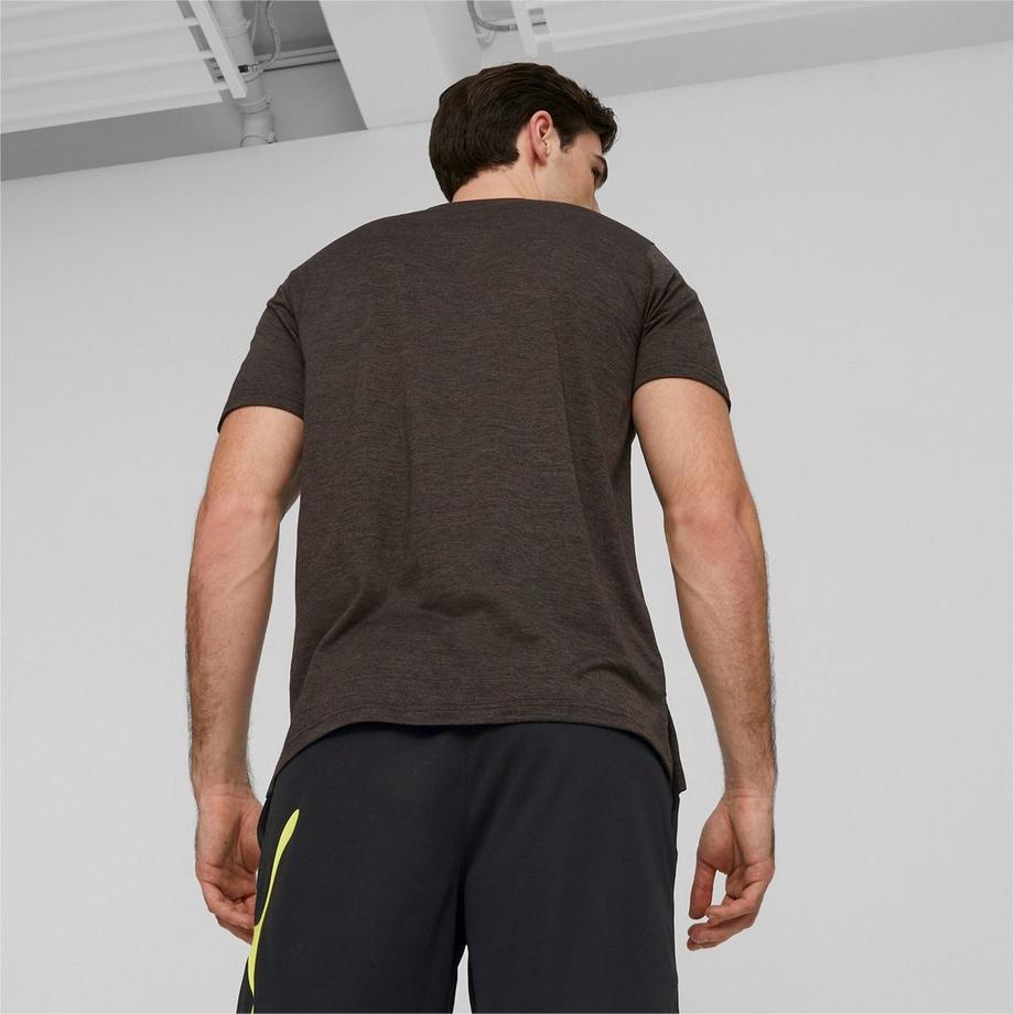 PUMA TRAIN FAV HEATHER T-Shirt, Rundhals, kurzarm 