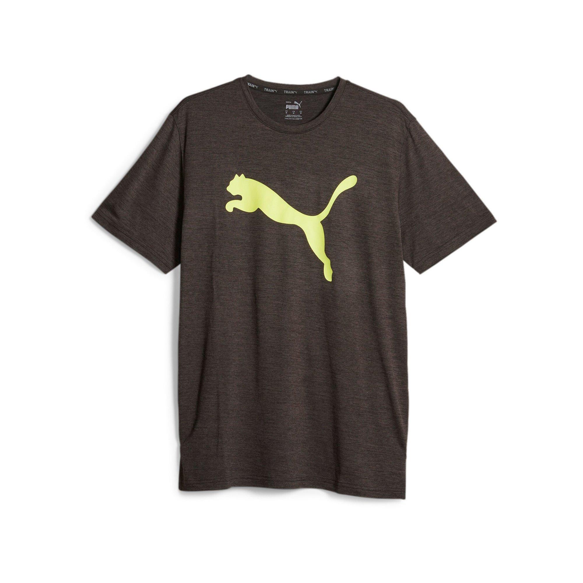 PUMA TRAIN FAV HEATHER T-Shirt, Rundhals, kurzarm 