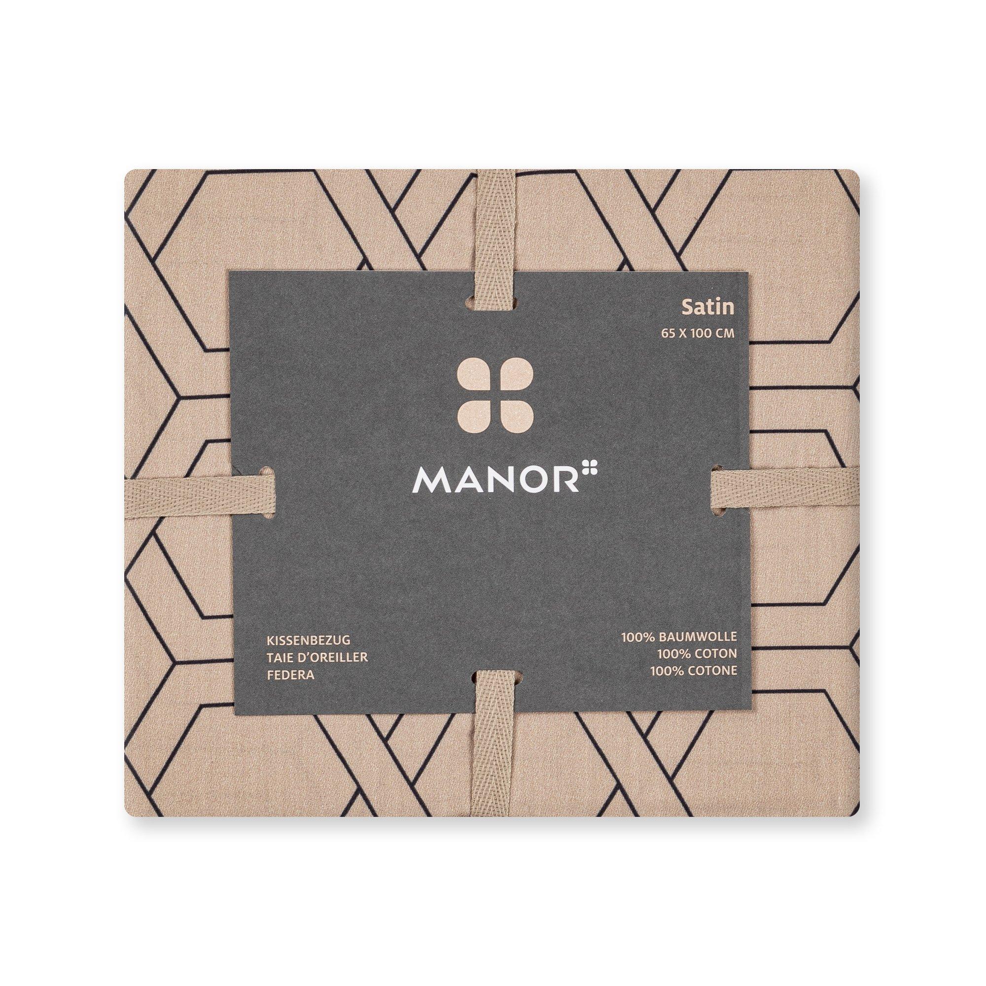 Manor Pompei Federa Cuscino Raso Grafico  