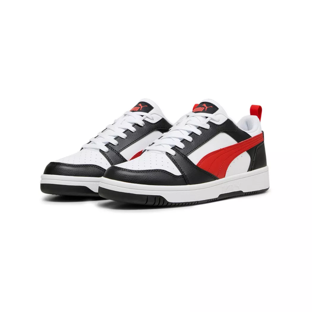 Puma - Sneakers, Low Top, Rebound v6 Low, 41, Weiss Bunt