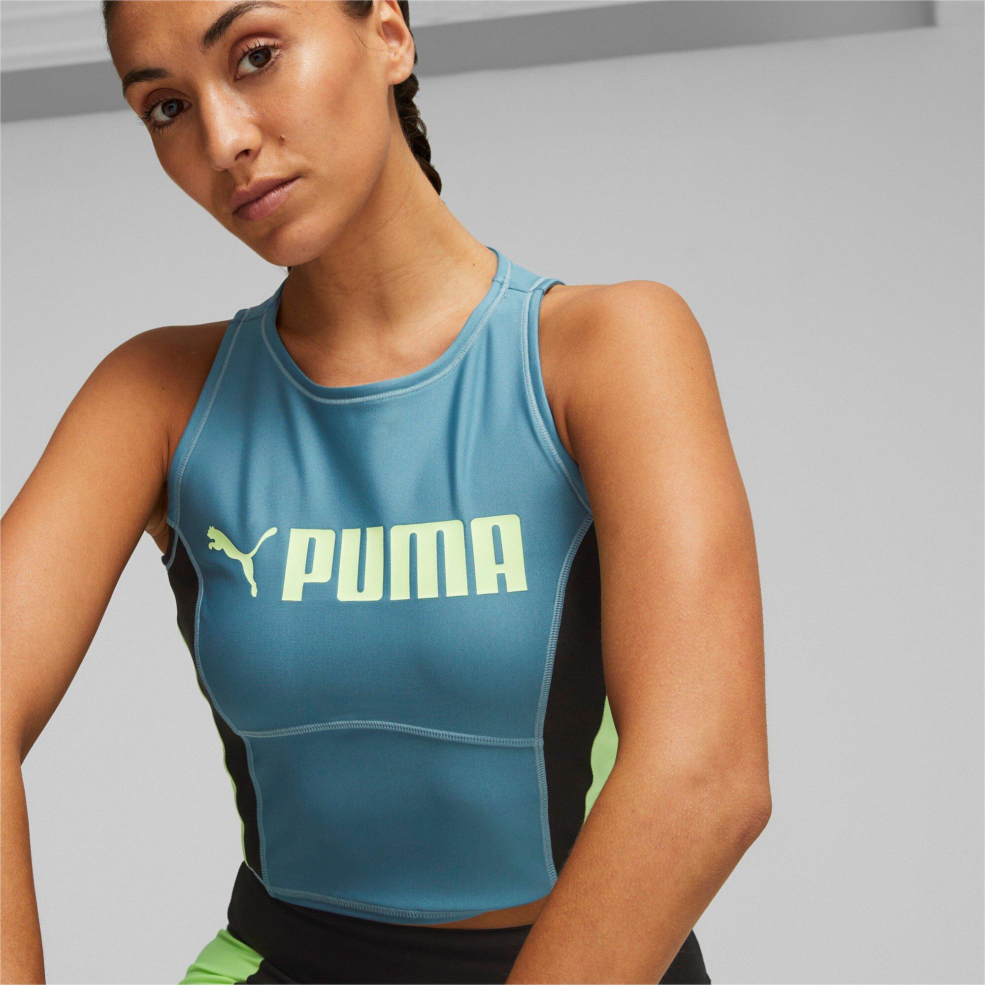 PUMA PUMA FIT EVERSCULPT TANK T-shirt, col rond, sans manches 