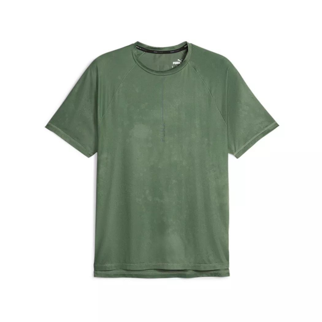 Puma - T-Shirt, Rundhals, kurzarm, für Herren, Olivegrün, Größe S