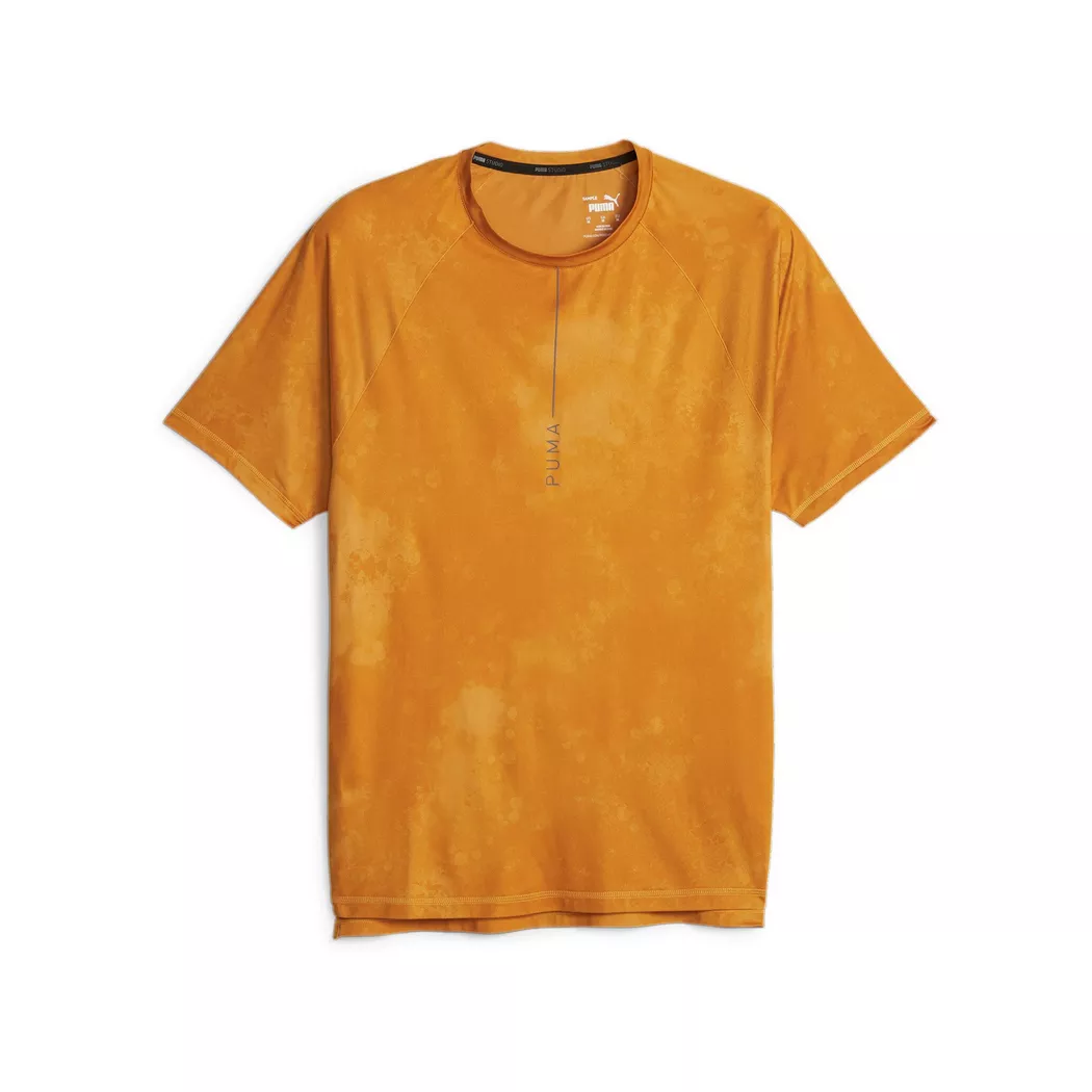 Puma - T-Shirt, Rundhals, kurzarm, für Herren, Orange, Größe M