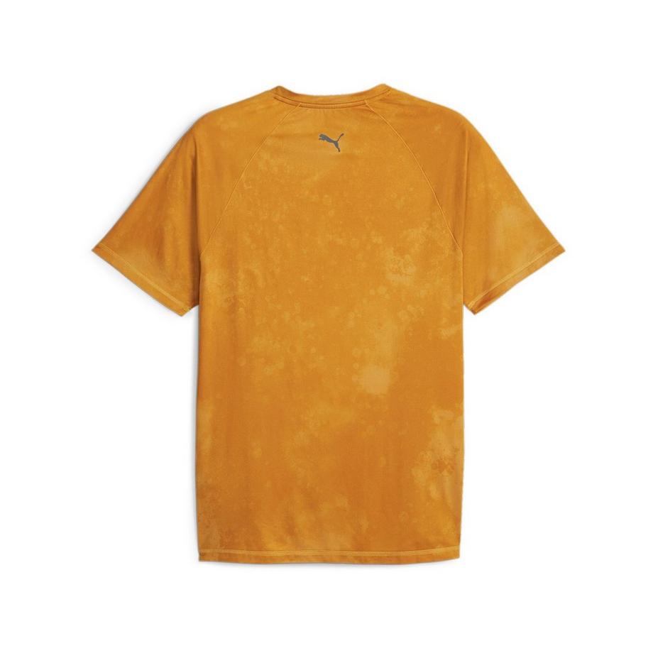 PUMA Studio Yogini Lite AOP Tee T-shirt girocollo, maniche corte 