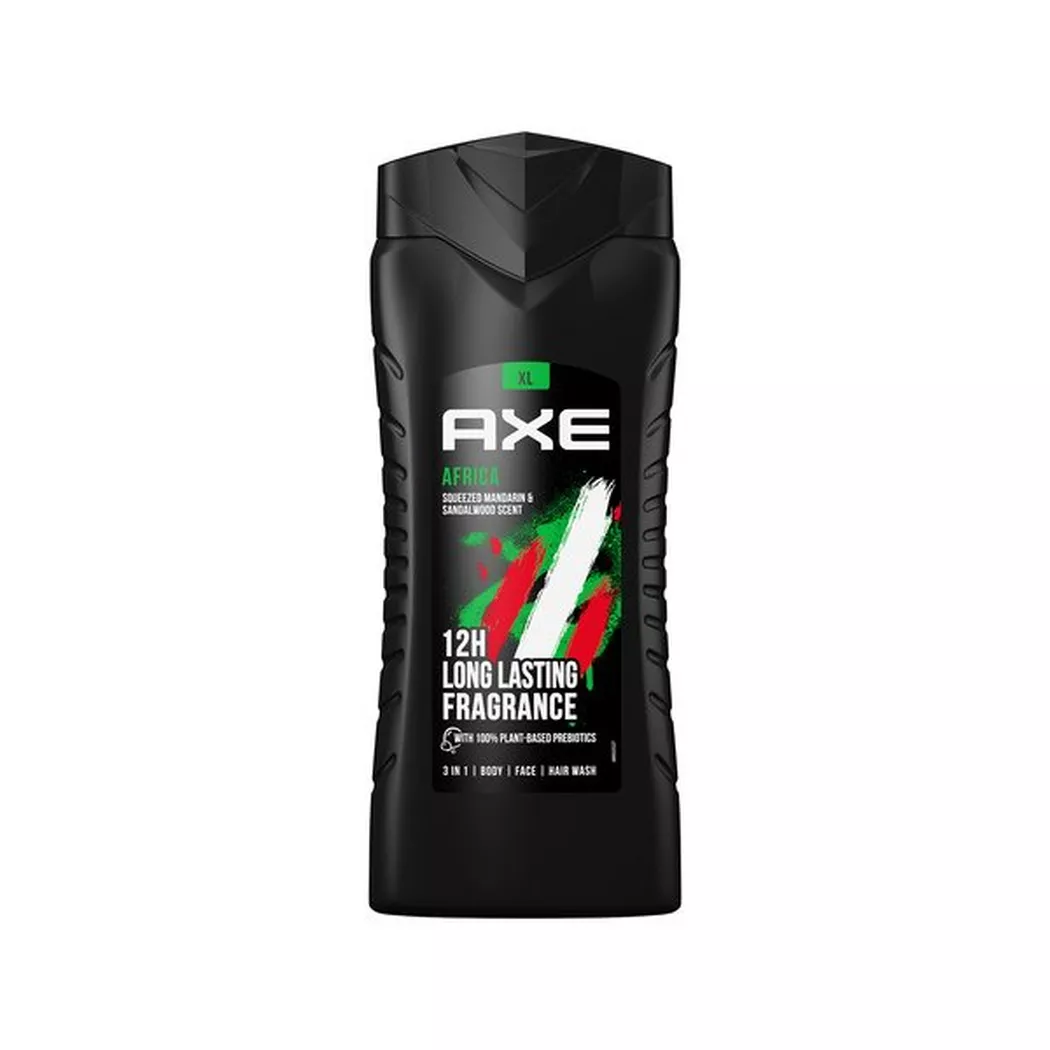Axe - Africa XL 3-in-1 Duschgel & Shampoo, Africa Duschgel, 400 ml