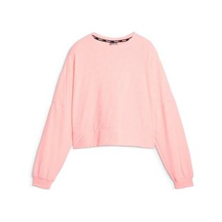 PUMA Puma Fit Branded Fleece Crew Pullover, Rundhals, langarm 