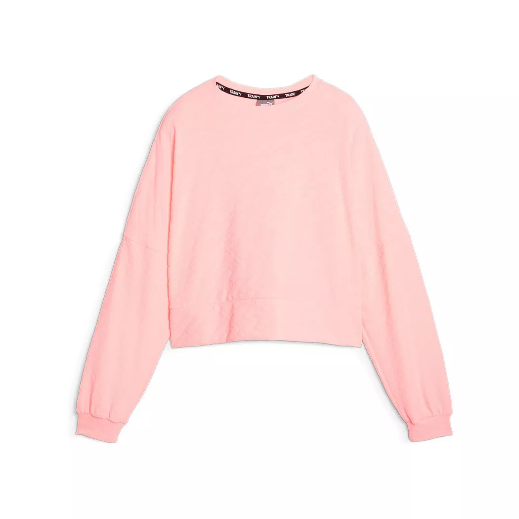 Puma - Pullover, Rundhals, langarm, für Damen, Rosa, Größe L