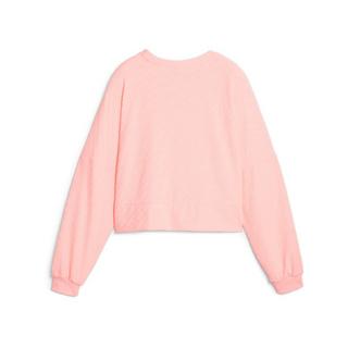 PUMA Puma Fit Branded Fleece Crew Maglione girocollo, maniche lunghe 