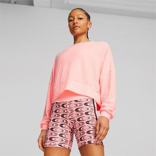 PUMA Puma Fit Branded Fleece Crew Pullover, Rundhals, langarm 