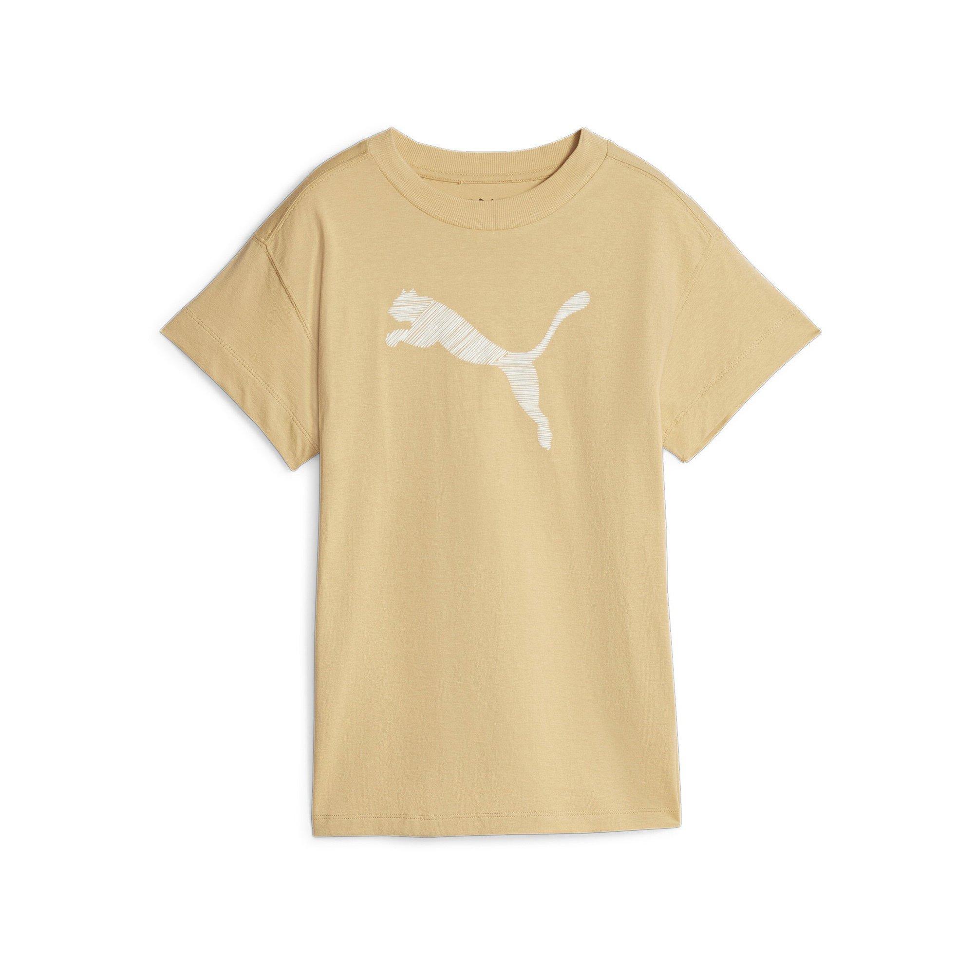 PUMA HER Tee T-shirt, col rond, manches courtes 