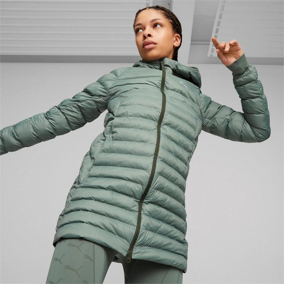 PUMA PackLITE Primaloft Long Hooded Jacket Parka 