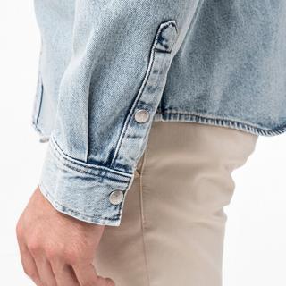 Calvin Klein Jeans RELAXED LINEAR DENIM SHIRT Camicia a maniche lunghe 
