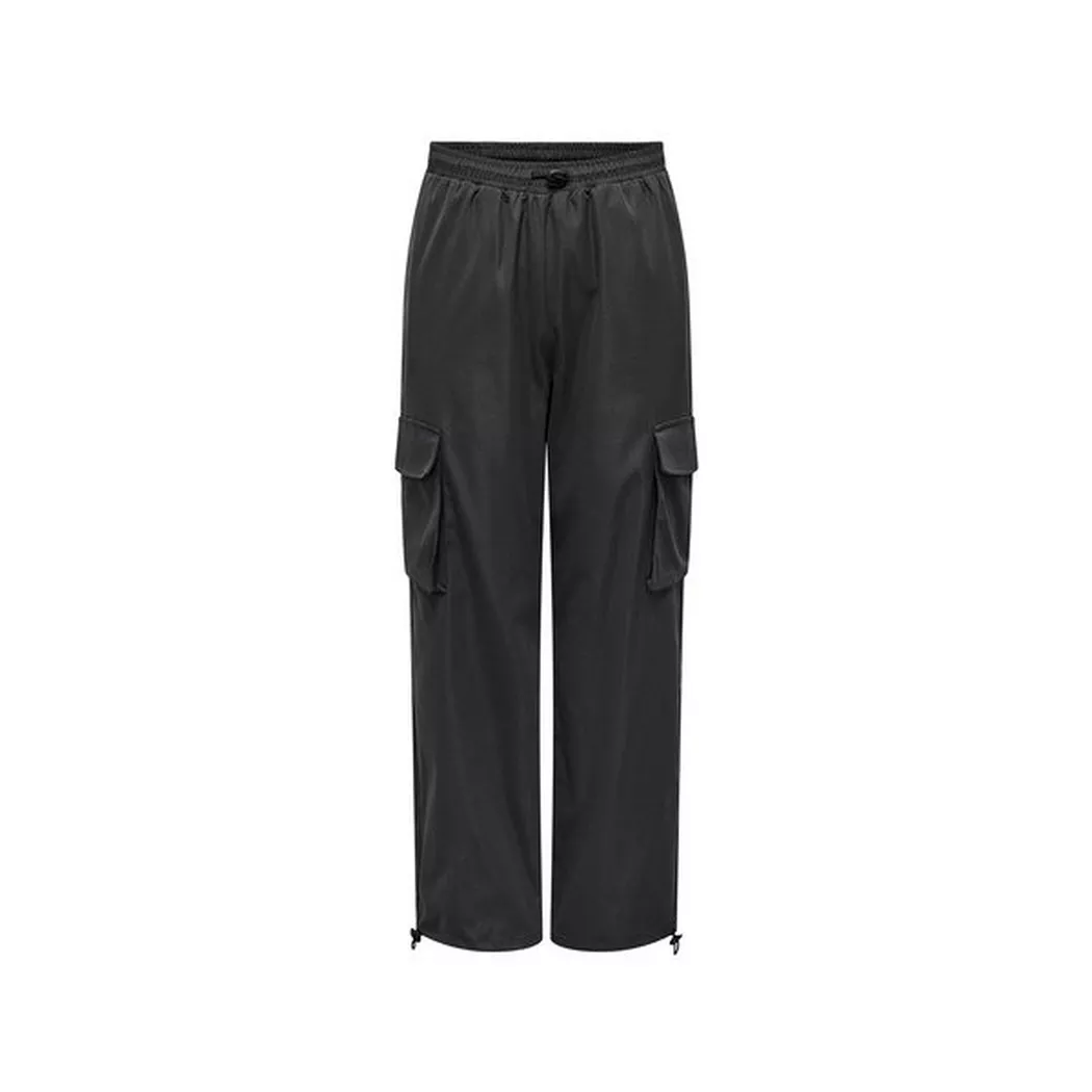 Only - Cargohose, Regular Fit, für Damen, Anthrazit, Größe S