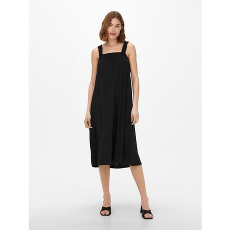 ONLY May Mix Rundhals Ärmelloses Midi Kleid  