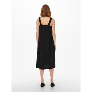ONLY May Mix Rundhals Ärmelloses Midi Kleid  