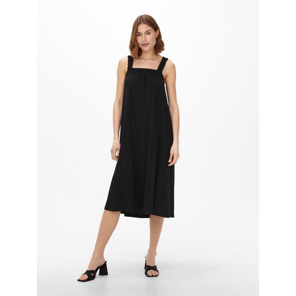 ONLY May Mix Rundhals Ärmelloses Midi Kleid  