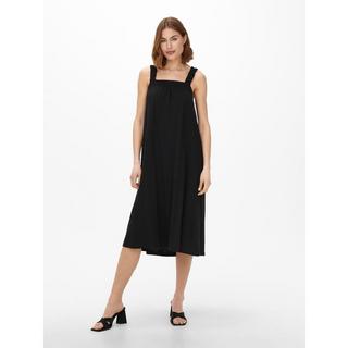 ONLY May Mix Rundhals Ärmelloses Midi Kleid  