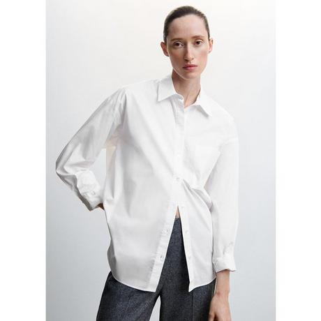 MANGO REGU Camicia a Maniche Lunghe  