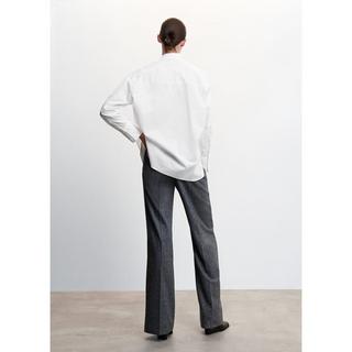 MANGO REGU Camicia a Maniche Lunghe  