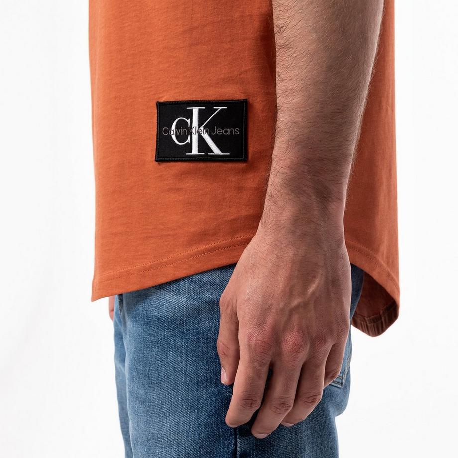 Calvin Klein Jeans BADGE ROUND HEM TEE T-Shirt  