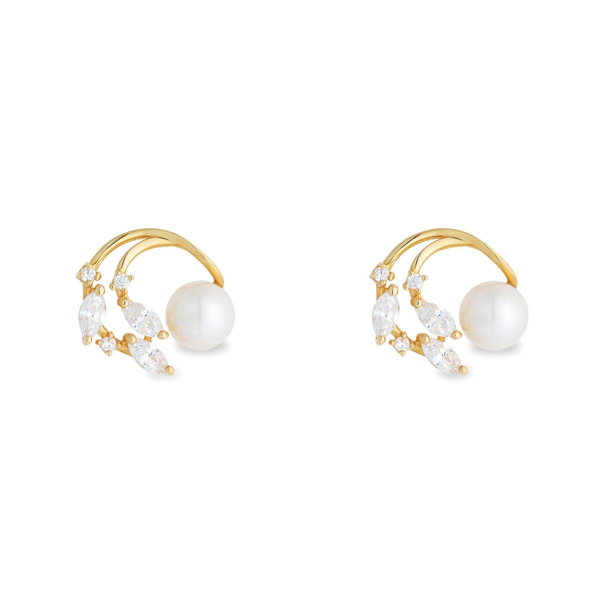 L' Atelier Gold 18 Karat by Manor  Boucles d'oreilles 