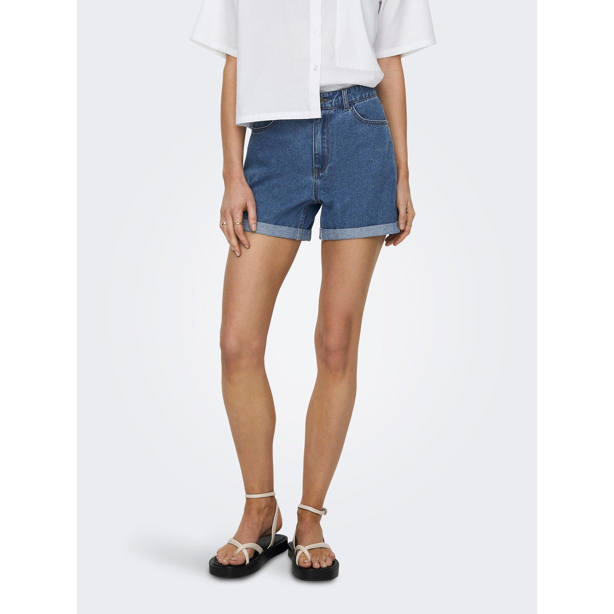 Image of Shorts Damen Blau Denim L