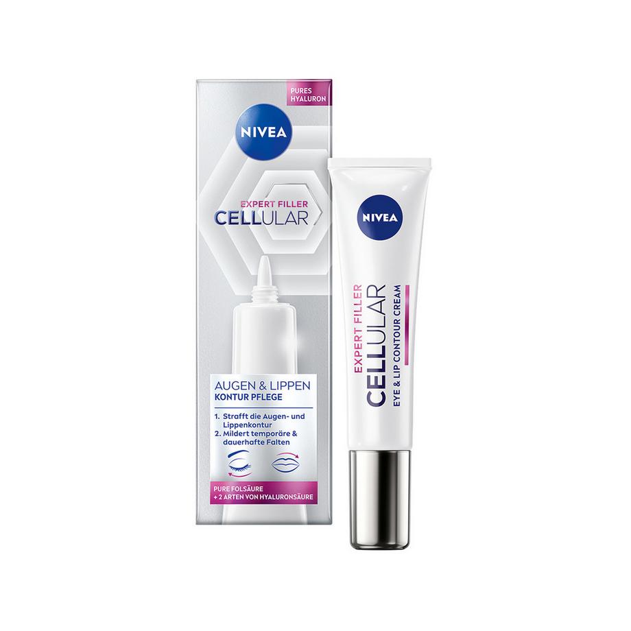 NIVEA  Face Cellular Expert Filler Augen & Lippen Pflege 