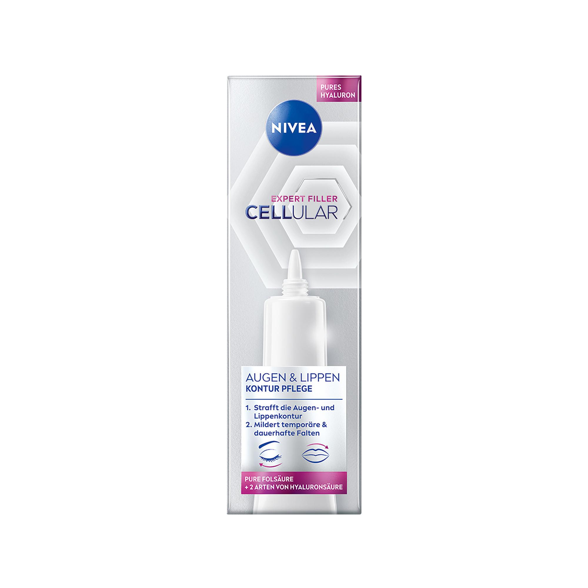 NIVEA  Face Cellular Expert Filler Augen & Lippen Pflege 
