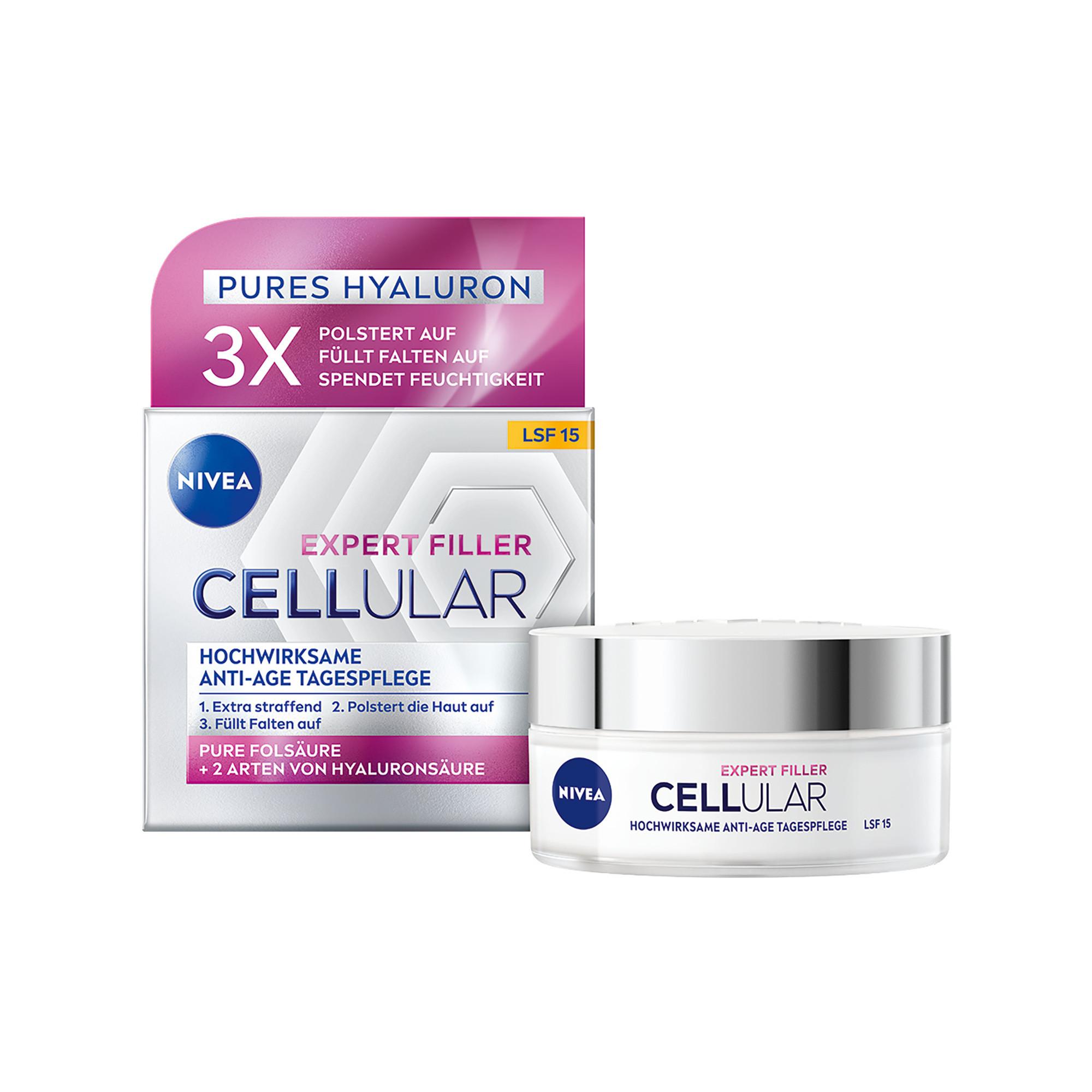 NIVEA  Face Cellular Expert Filler Soin de Jour Anti-Âge SPF 15 