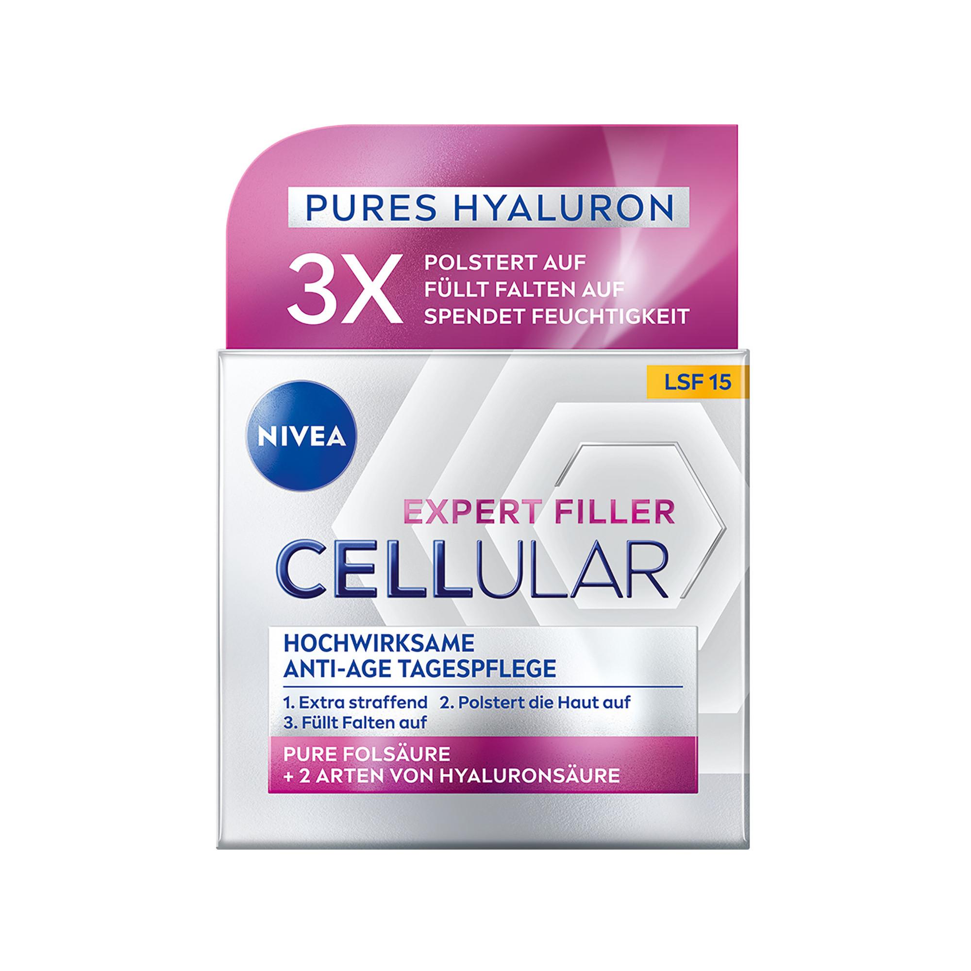 NIVEA  Face Cellular Expert Filler Soin de Jour Anti-Âge SPF 15 